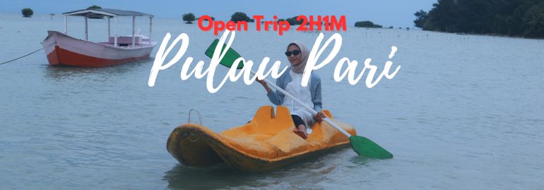 Kano Boat buat seru-seruan di Pulau Pari