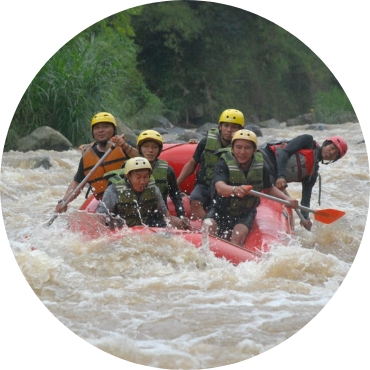 Rafting di Explore Bandung, diantaranya Pangalengan dan Ciwedey