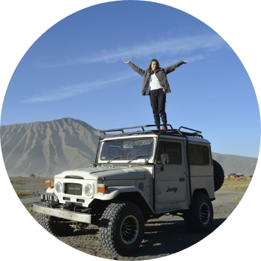 Explore Gunung Bromo dengan jeep Bromo