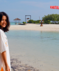 Pantai Pasir Perawan Pari, destinasi one day trip Pulau Pari