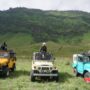 Savana Bromo menyajikan pemandangan hijau sepanjang mata memandang